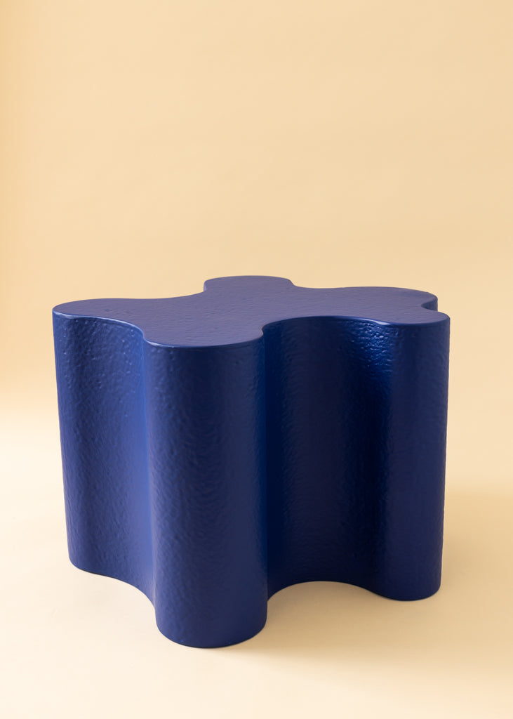 Caia Leifsdotter Roots Side Table Sculpture Sculptural Interior Artistic Furniture Klein Blue Artwork